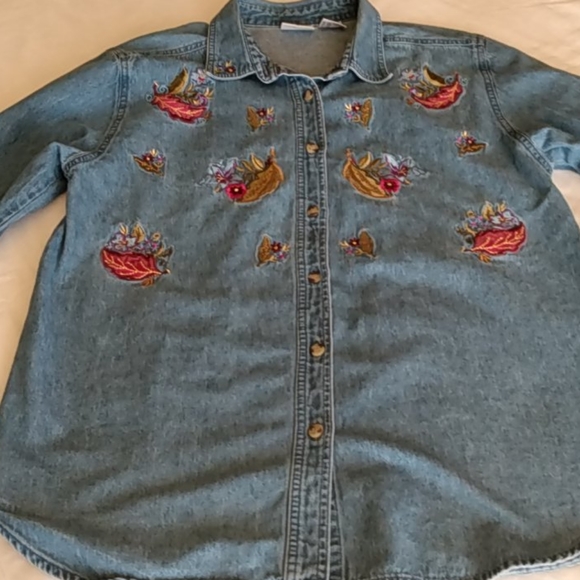 Bobby Brooks Tops - Women's Denim shirt, Bobby Brooks